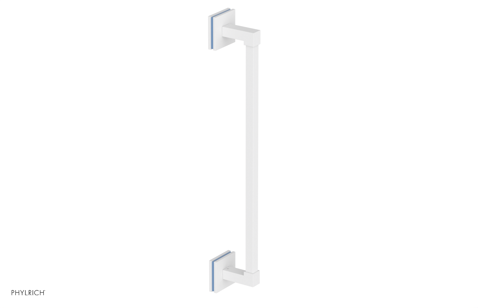 JOLIE - 18" Towel Bar with "Light Blue" Accents 222S-70