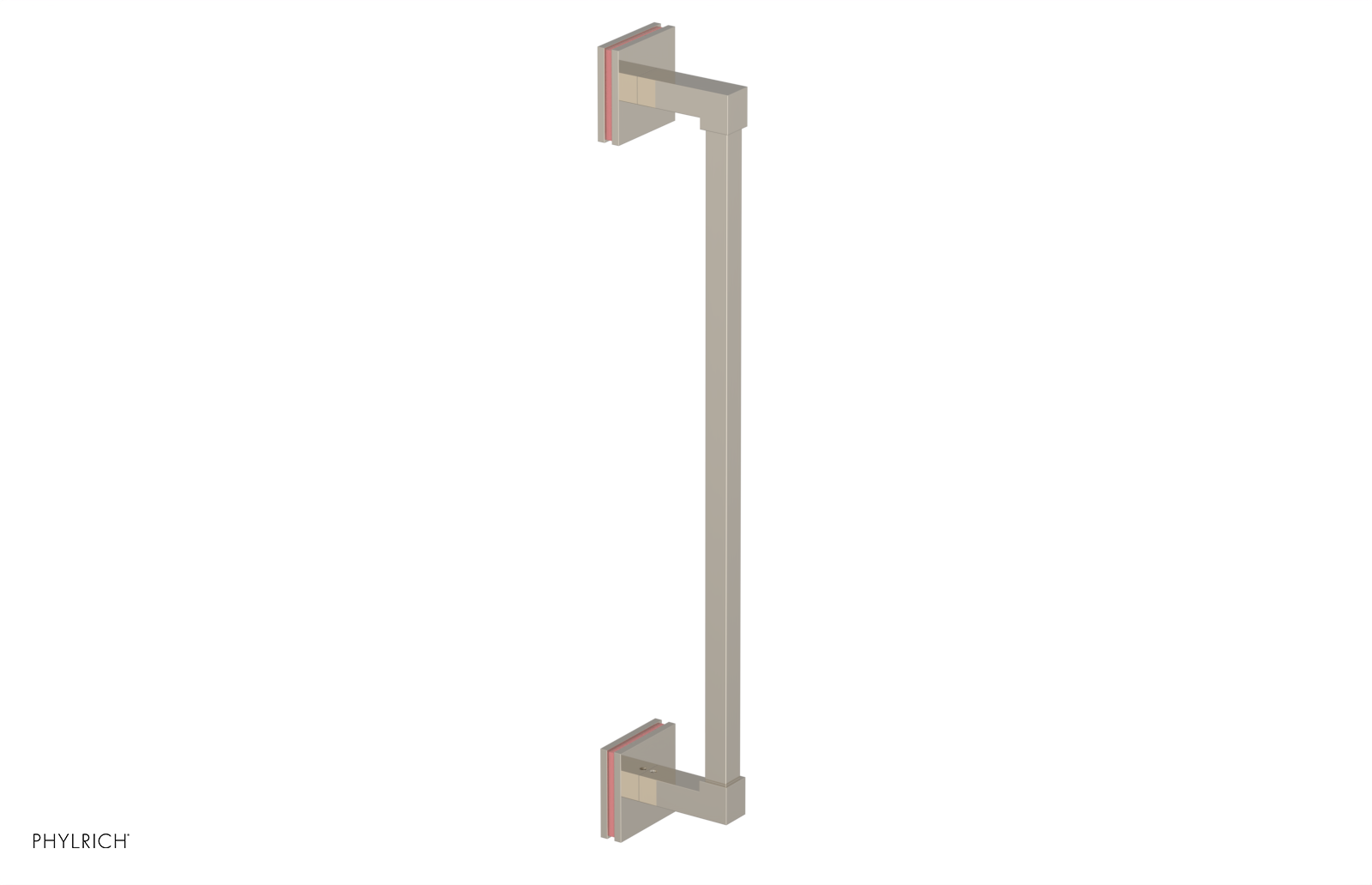 JOLIE - 18" Towel Bar with "Pink" Accents 222S-70