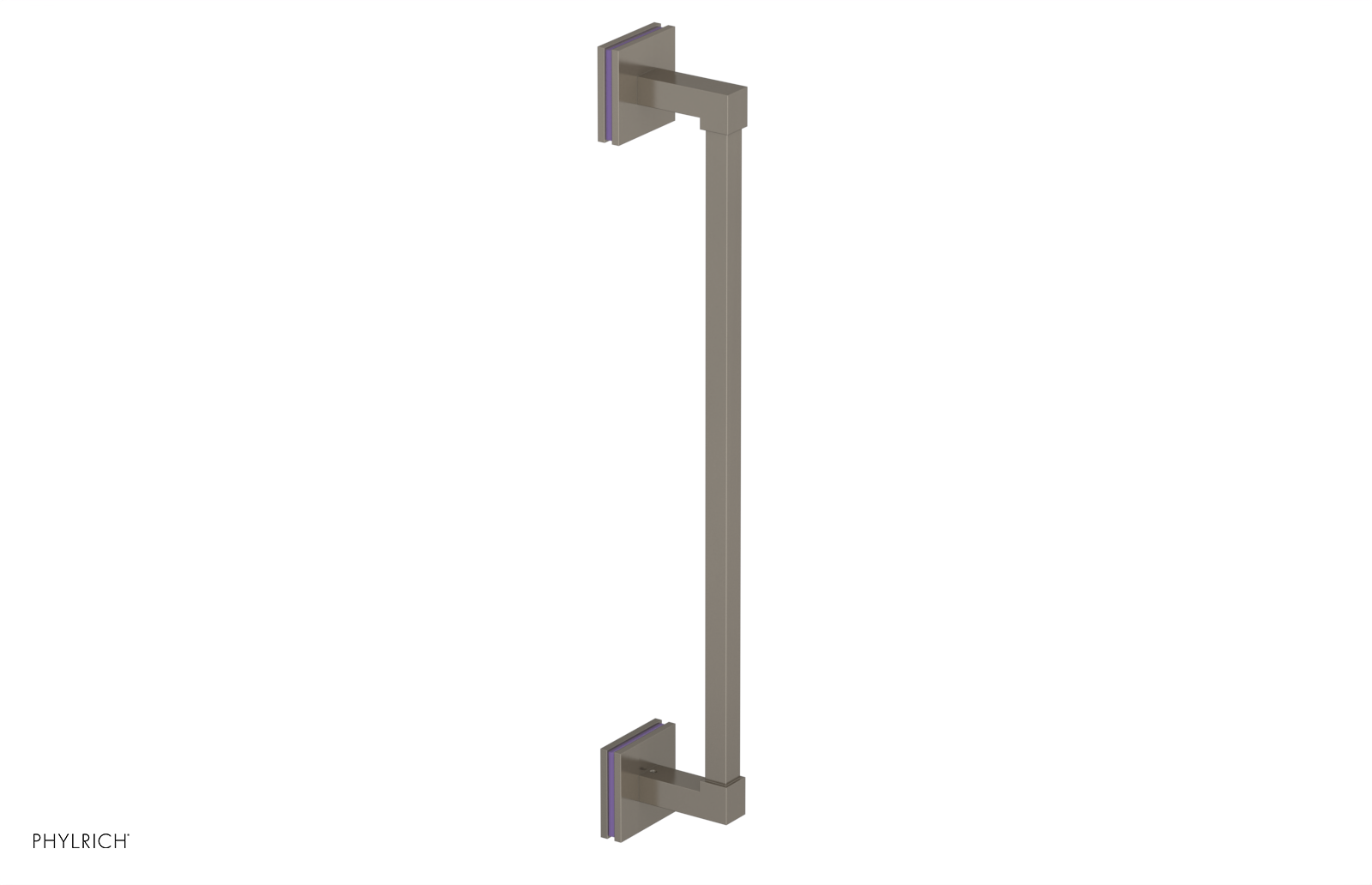 JOLIE - 18" Towel Bar with "Purple" Accents 222S-70