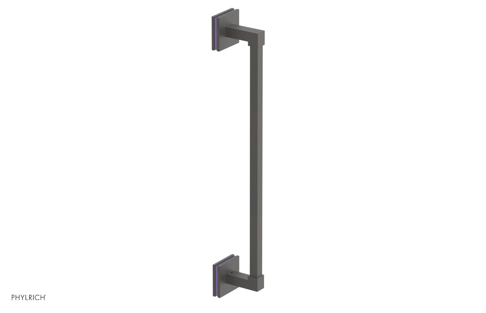 JOLIE - 18" Towel Bar with "Purple" Accents 222S-70