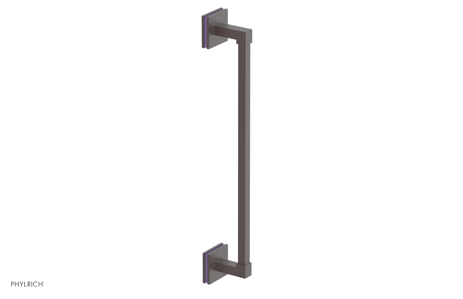JOLIE - 18" Towel Bar with "Purple" Accents 222S-70