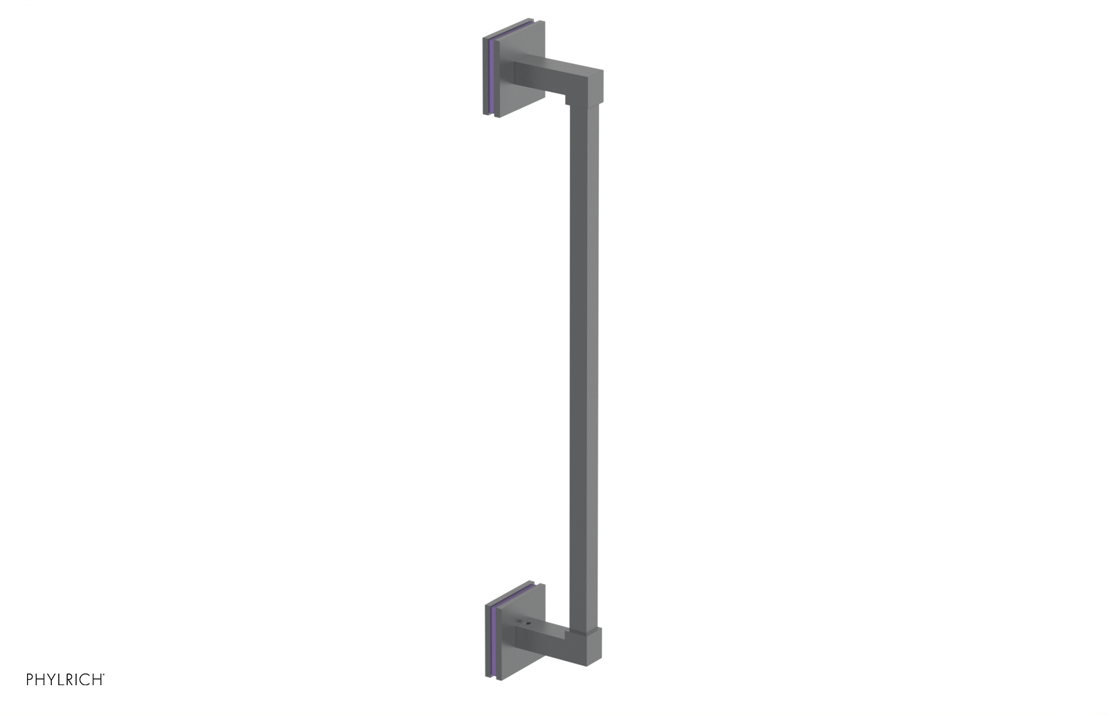 JOLIE - 18" Towel Bar with "Purple" Accents 222S-70