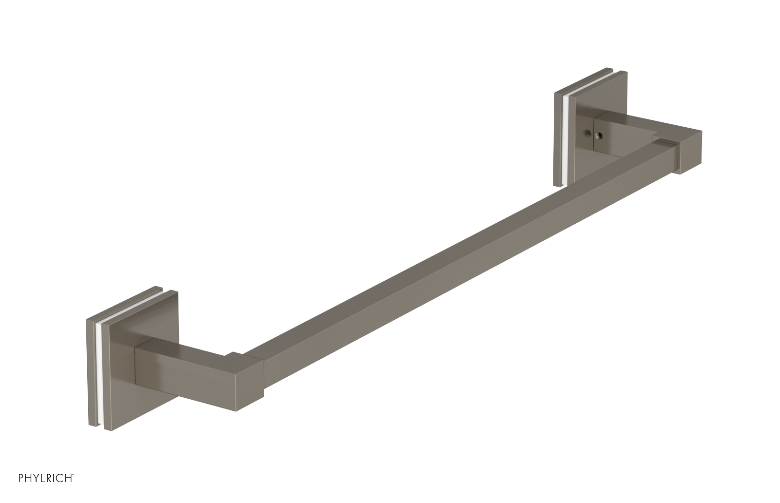 JOLIE - 18" Towel Bar with "White" Accents 222S-70