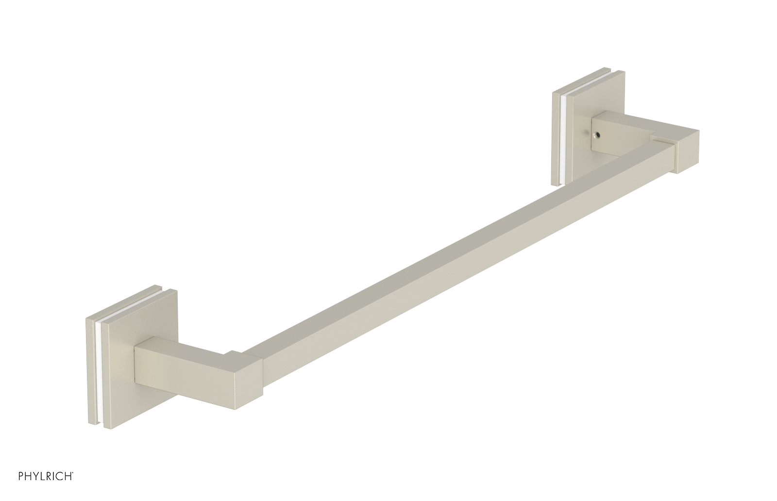 JOLIE - 18" Towel Bar with "White" Accents 222S-70