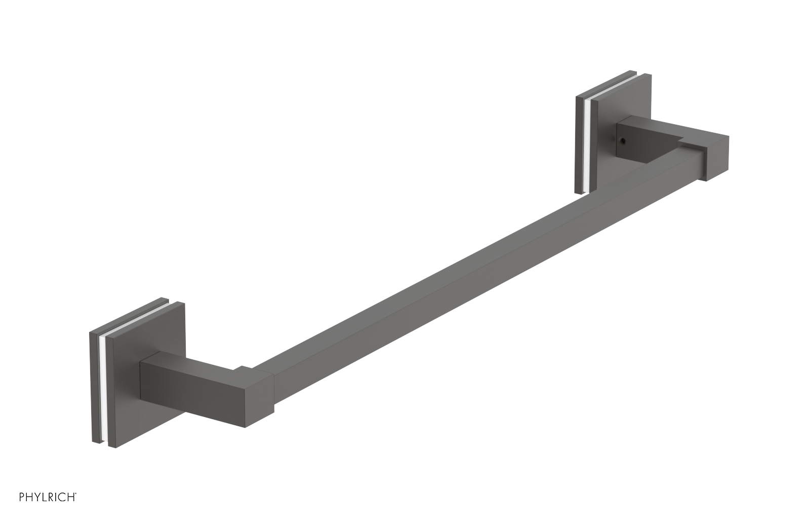 JOLIE - 18" Towel Bar with "White" Accents 222S-70