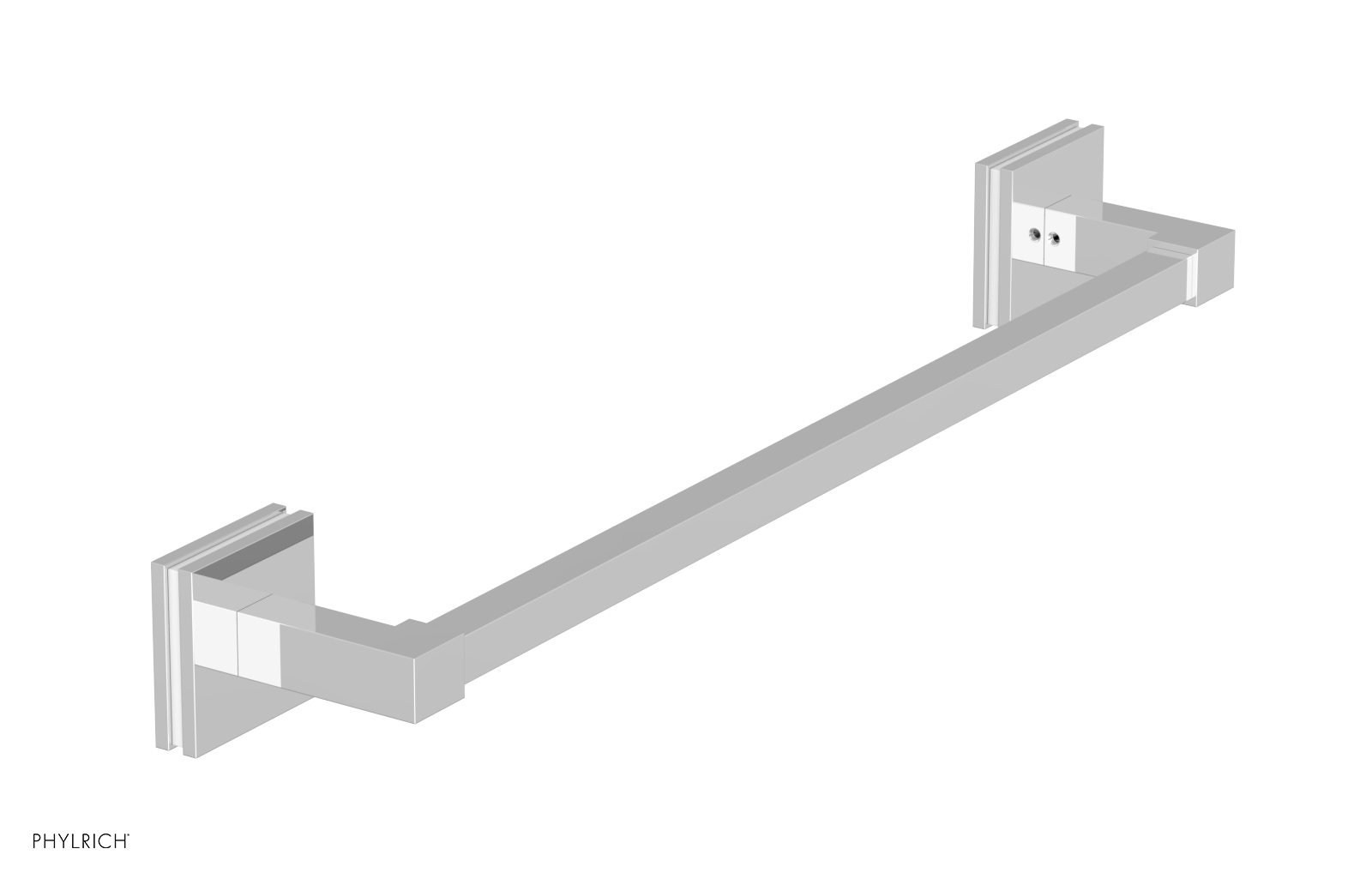 JOLIE - 18" Towel Bar with "White" Accents 222S-70