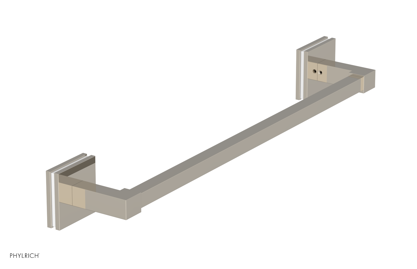 JOLIE - 18" Towel Bar with "White" Accents 222S-70