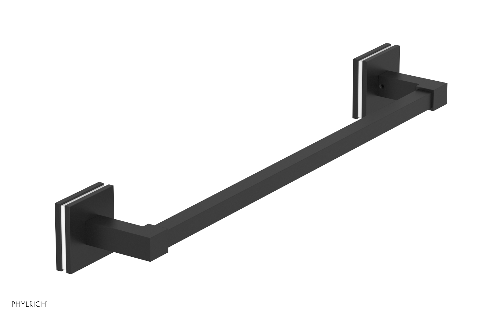 JOLIE - 18" Towel Bar with "White" Accents 222S-70