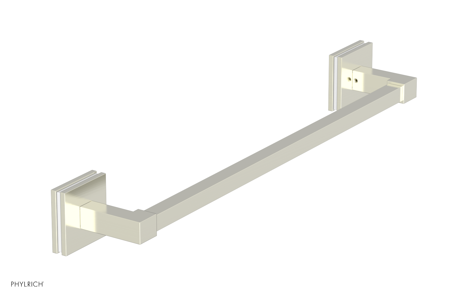 JOLIE - 18" Towel Bar with "White" Accents 222S-70