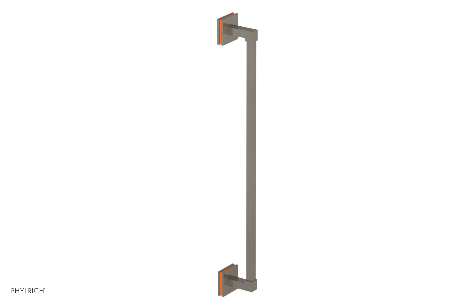 JOLIE - 24" Towel Bar with "Orange" Accents 222S-71