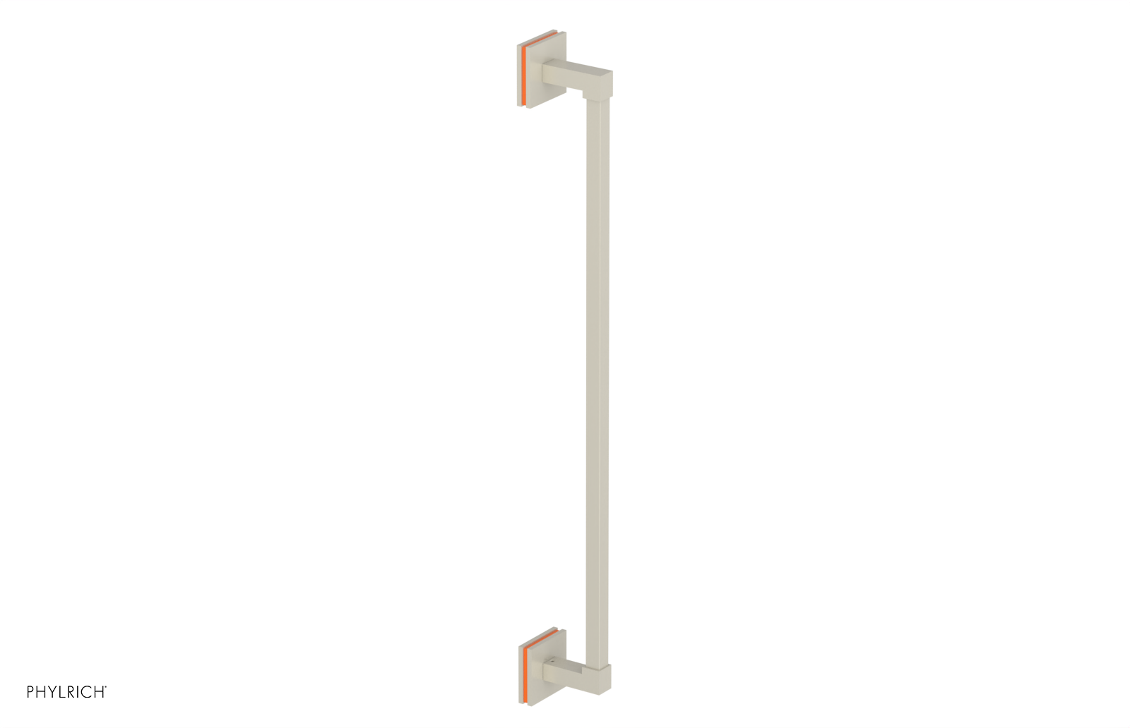 JOLIE - 24" Towel Bar with "Orange" Accents 222S-71