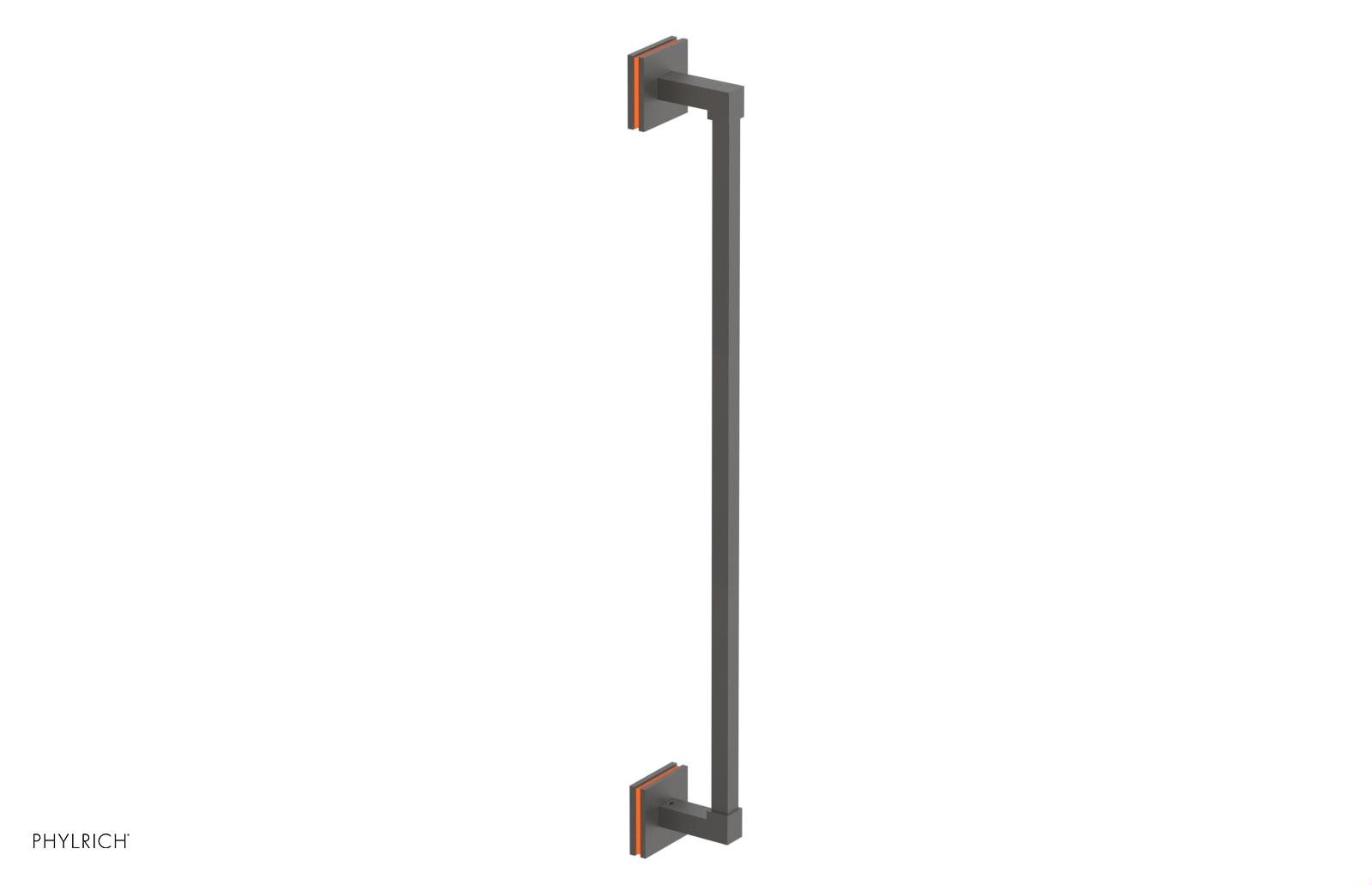 JOLIE - 24" Towel Bar with "Orange" Accents 222S-71