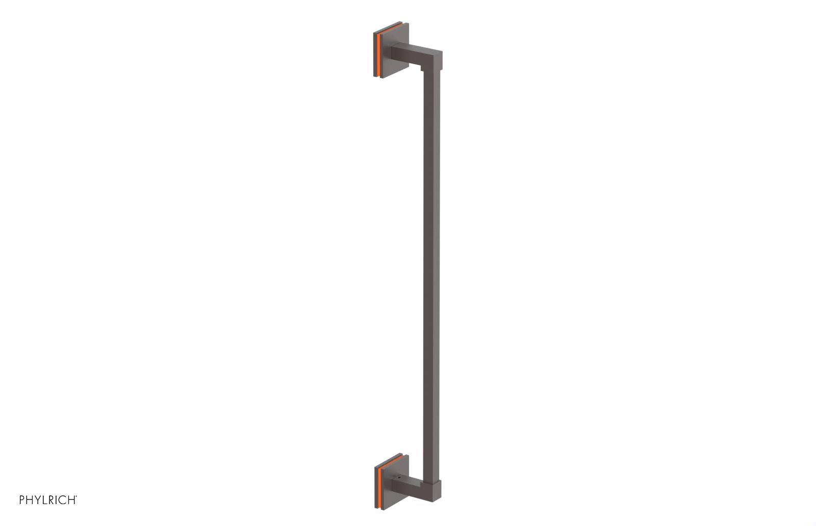 JOLIE - 24" Towel Bar with "Orange" Accents 222S-71