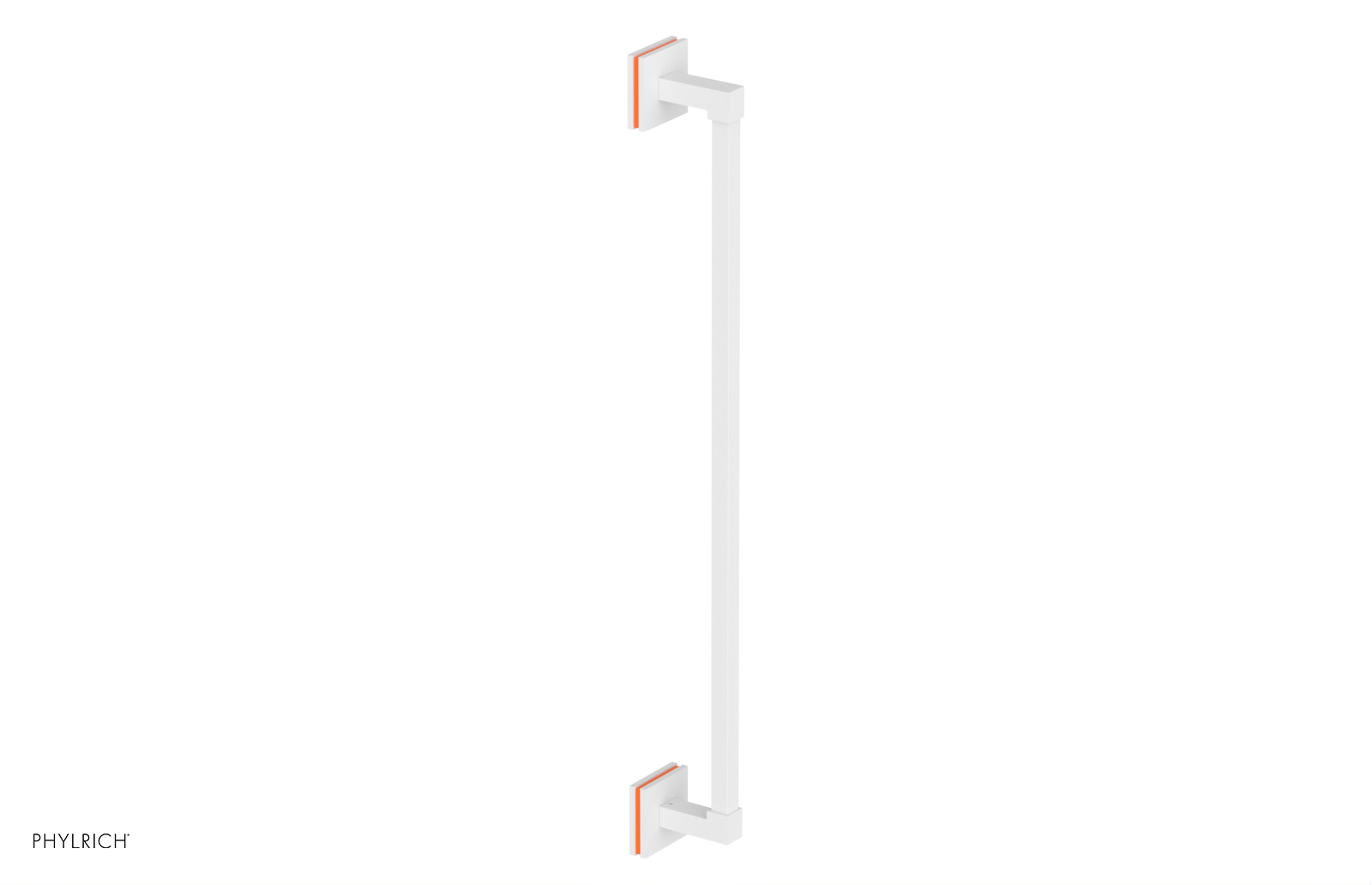 JOLIE - 24" Towel Bar with "Orange" Accents 222S-71