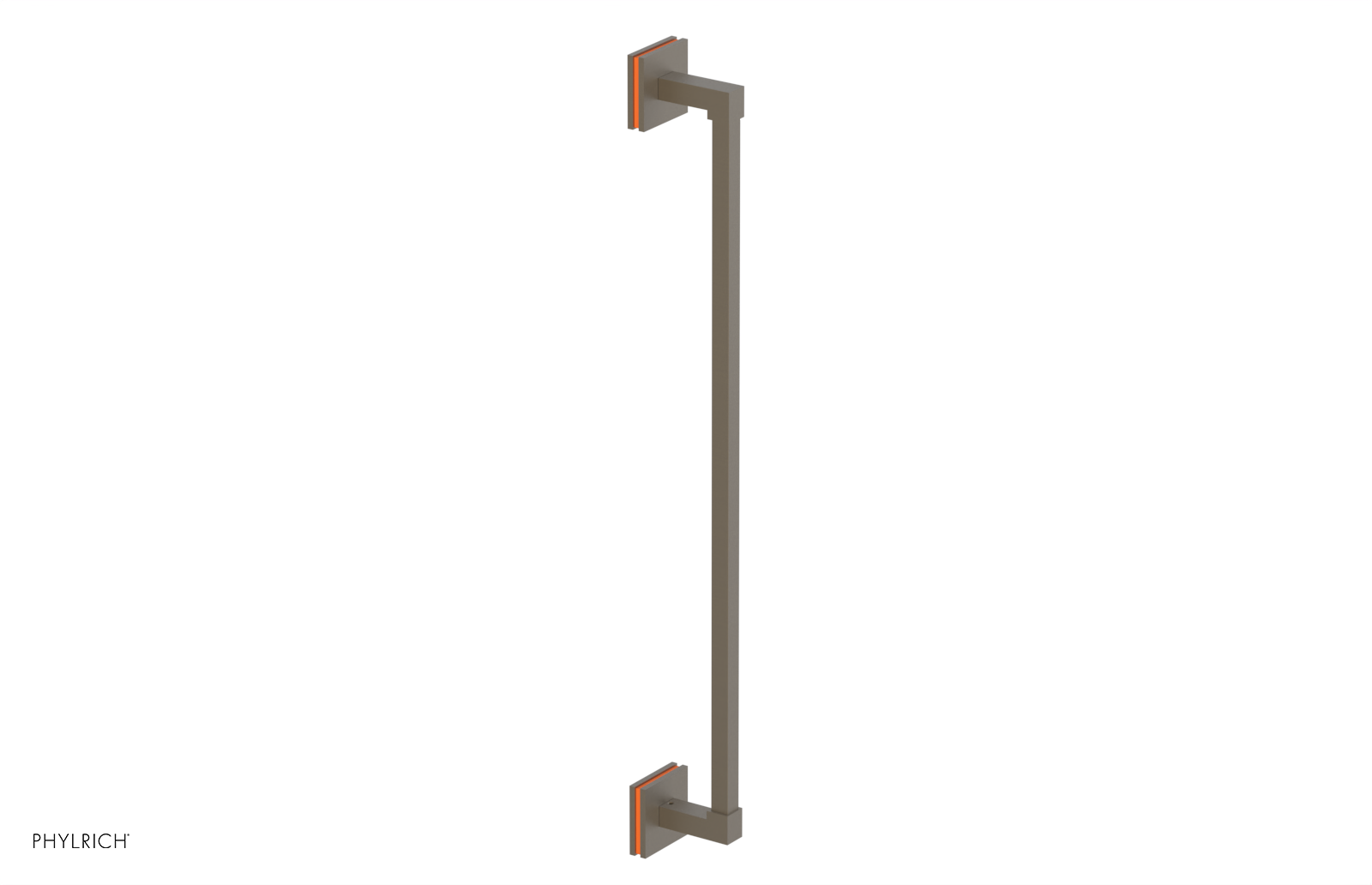 JOLIE - 24" Towel Bar with "Orange" Accents 222S-71