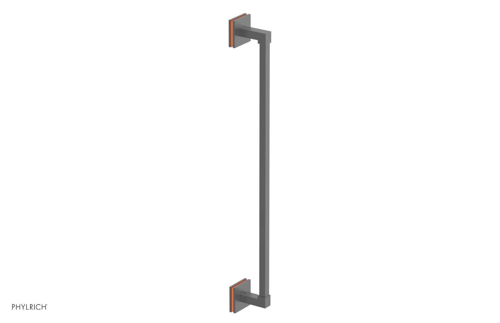 JOLIE - 24" Towel Bar with "Orange" Accents 222S-71