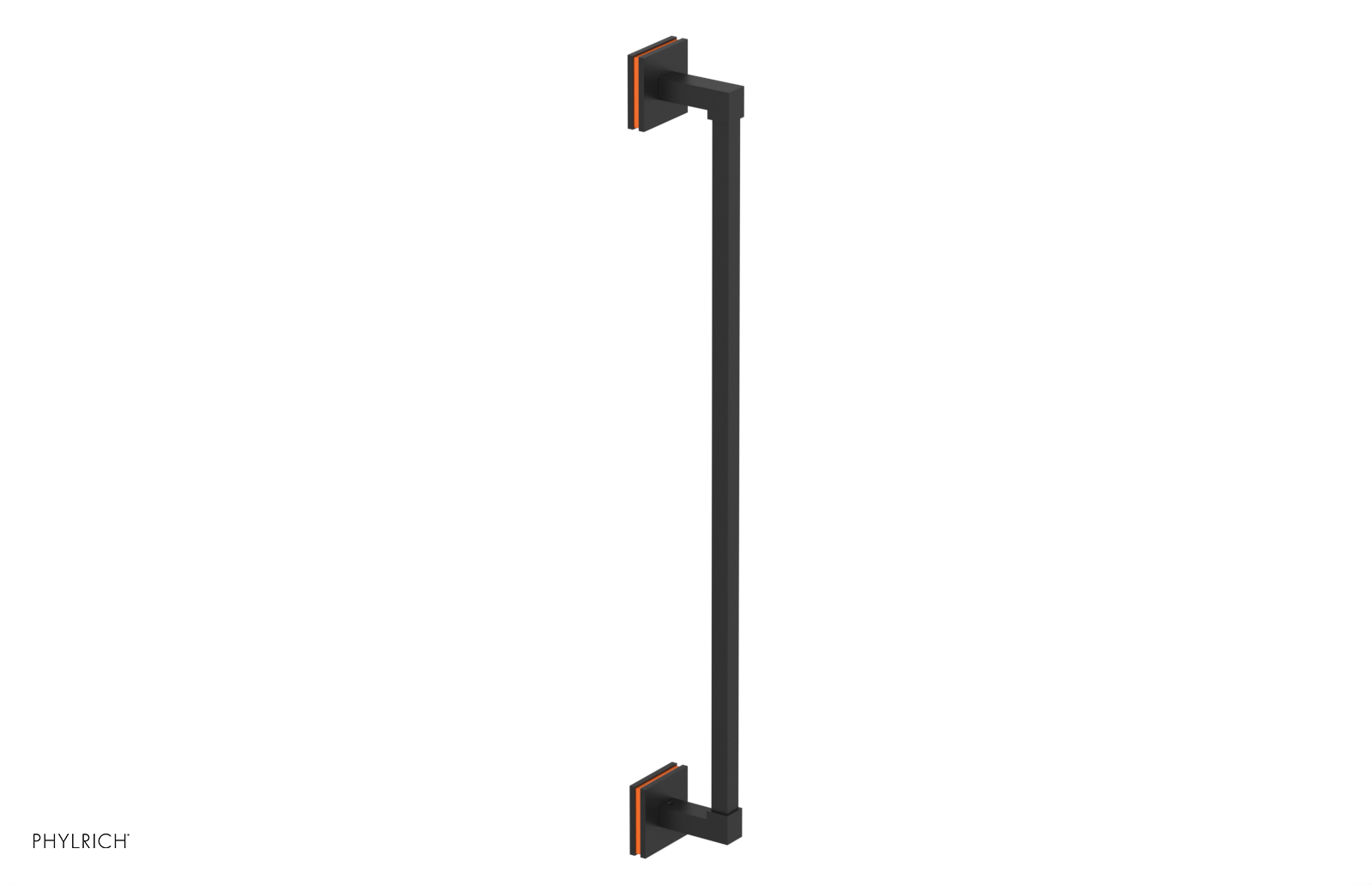 JOLIE - 24" Towel Bar with "Orange" Accents 222S-71
