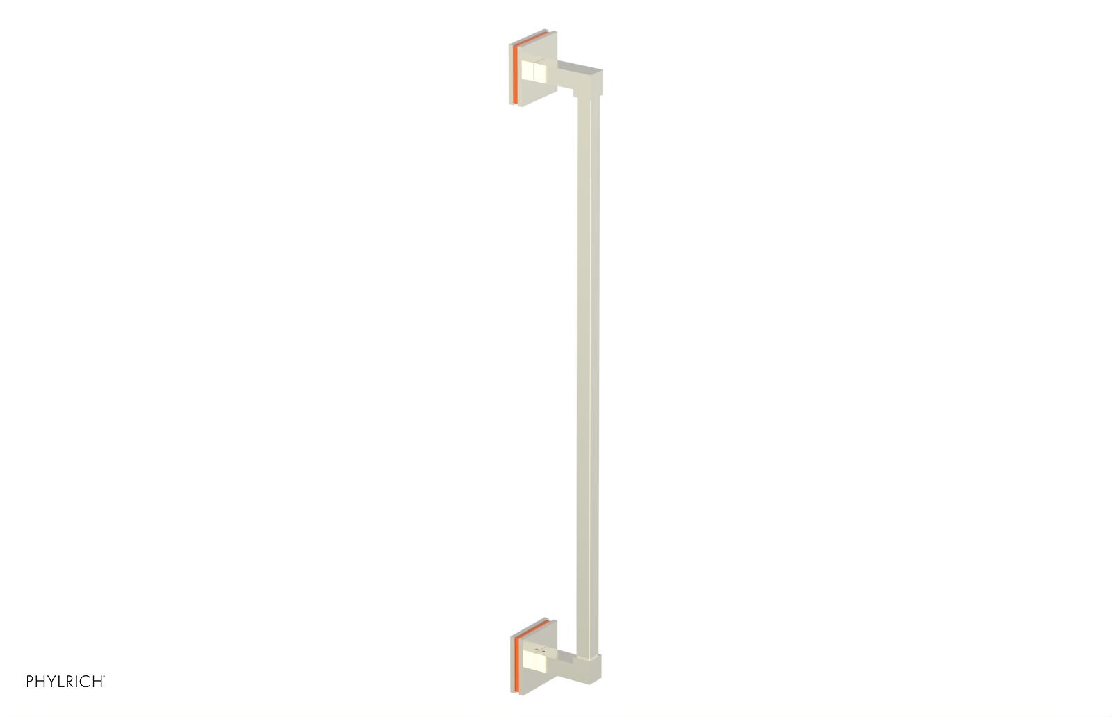 JOLIE - 24" Towel Bar with "Orange" Accents 222S-71