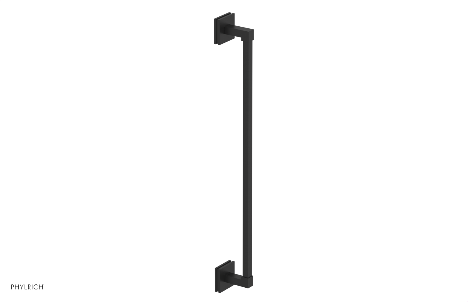 JOLIE - 24" Towel Bar with "Black" Accents 222S-71