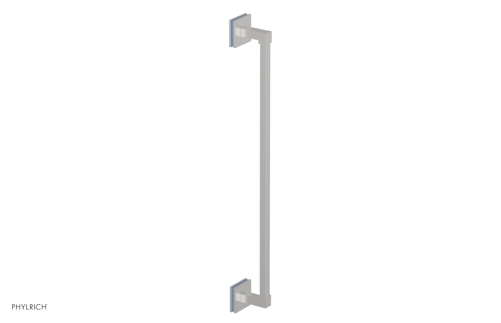 JOLIE - 24" Towel Bar with "Light Blue" Accents 222S-71