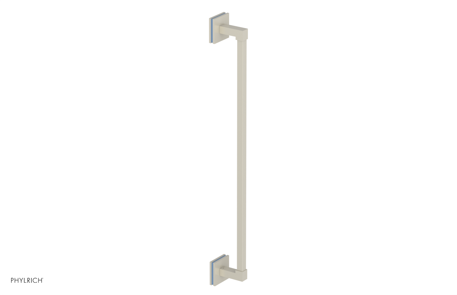 JOLIE - 24" Towel Bar with "Light Blue" Accents 222S-71