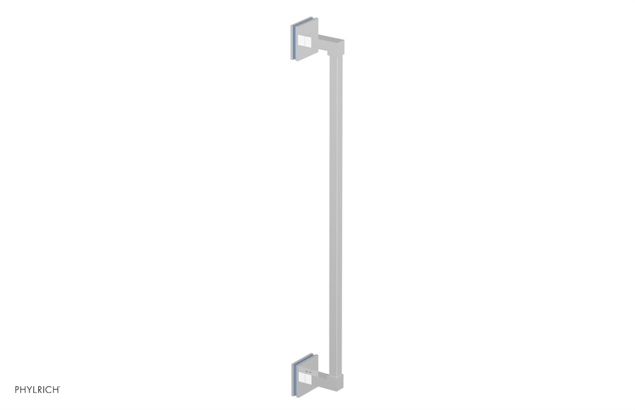 JOLIE - 24" Towel Bar with "Light Blue" Accents 222S-71