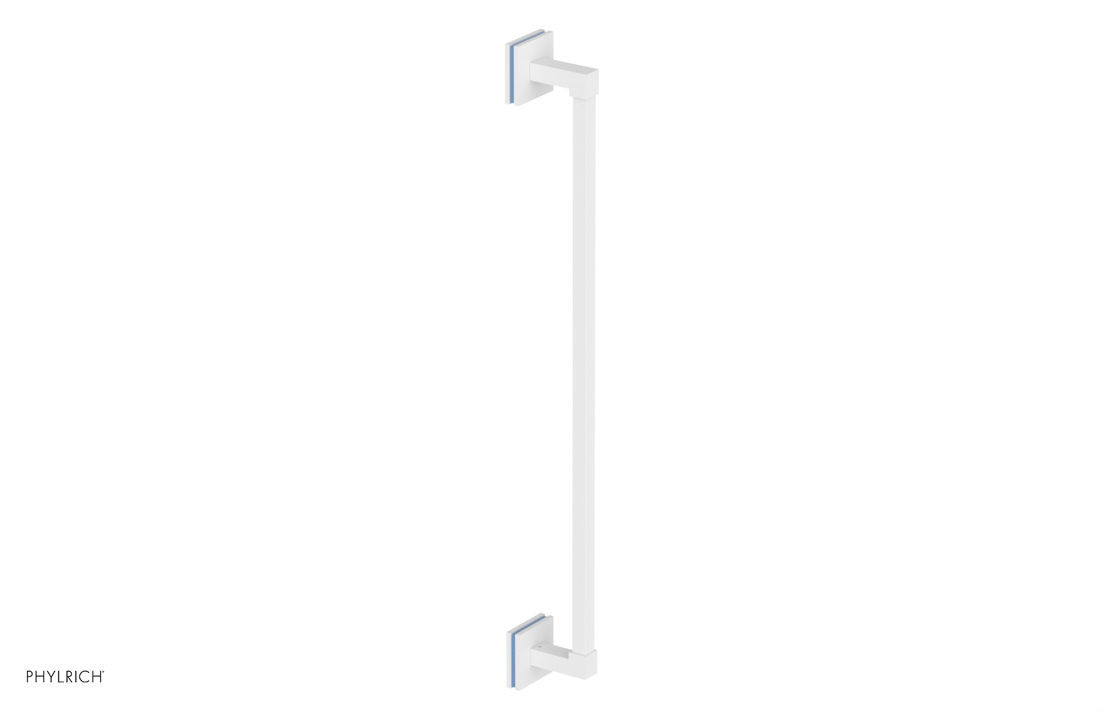 JOLIE - 24" Towel Bar with "Light Blue" Accents 222S-71