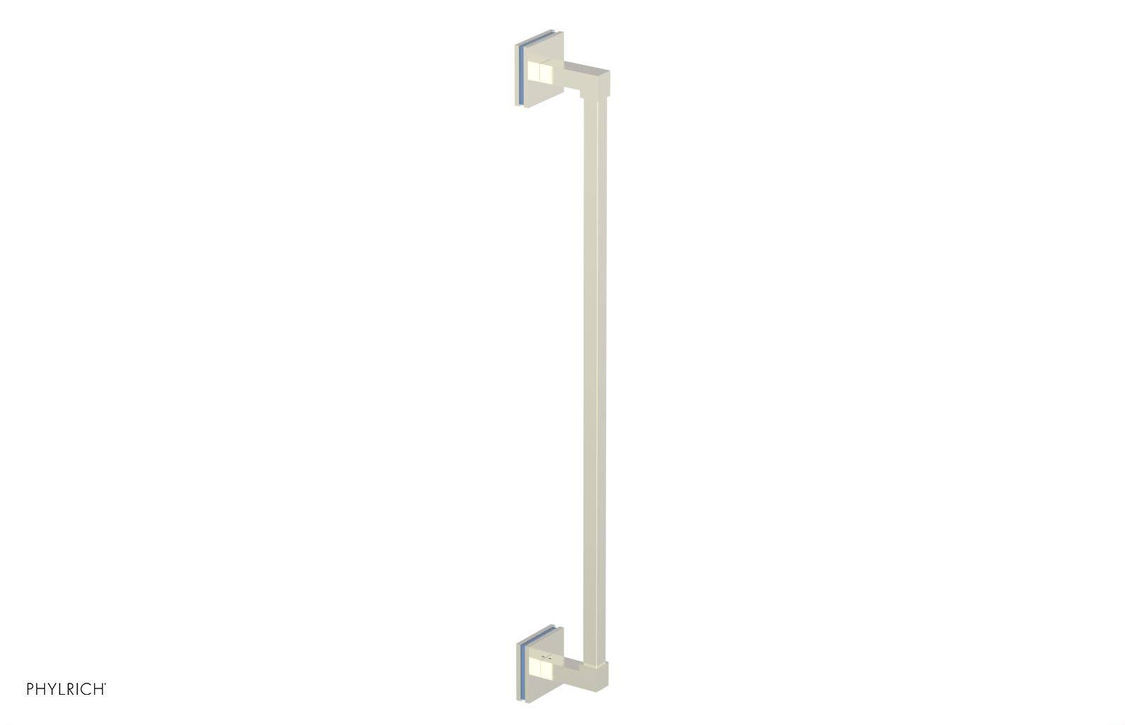 JOLIE - 24" Towel Bar with "Light Blue" Accents 222S-71