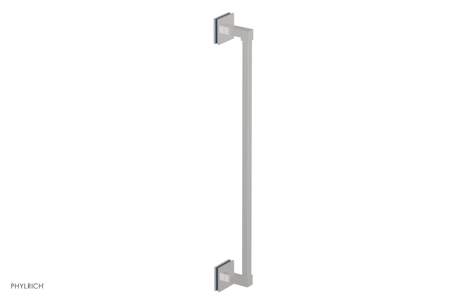 JOLIE - 24" Towel Bar with "Navy Blue" Accents 222S-71