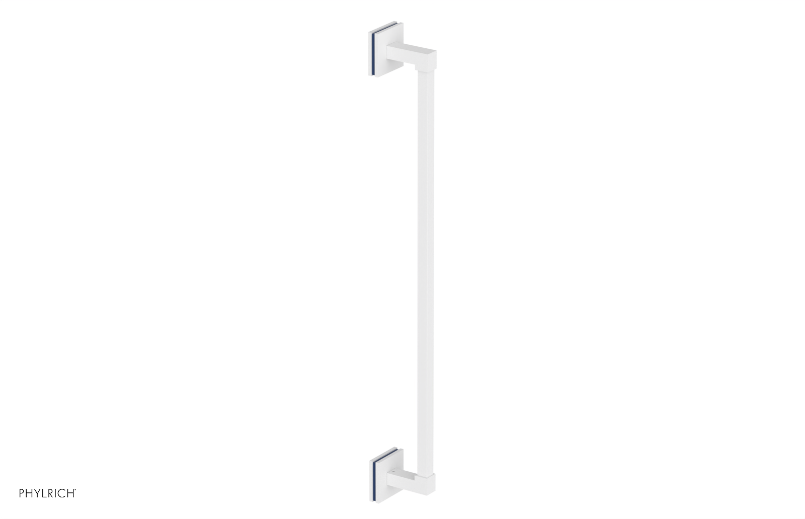 JOLIE - 24" Towel Bar with "Navy Blue" Accents 222S-71