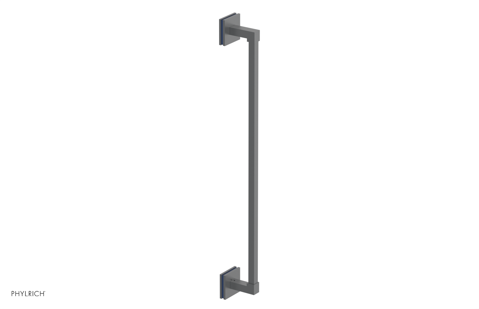 JOLIE - 24" Towel Bar with "Navy Blue" Accents 222S-71