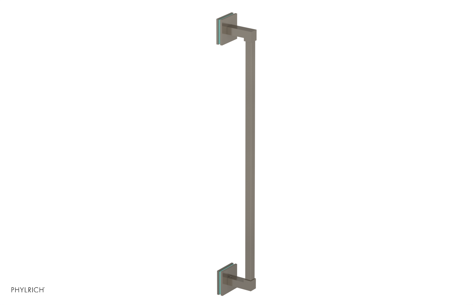 JOLIE - 24" Towel Bar with "Turqoise" Accents 222S-71