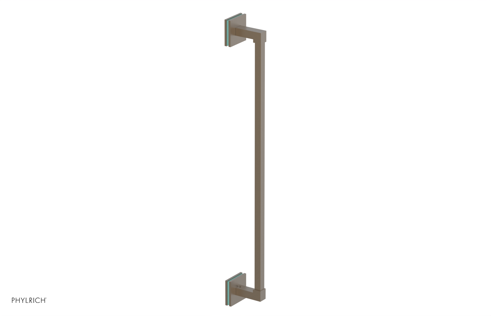 JOLIE - 24" Towel Bar with "Turqoise" Accents 222S-71
