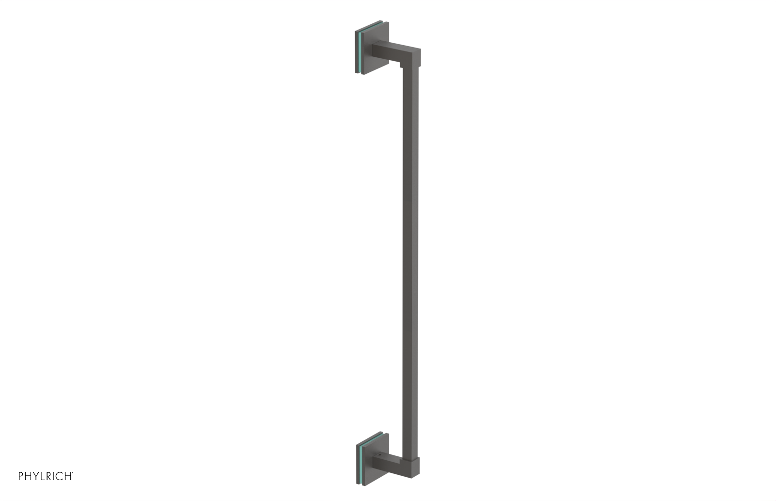JOLIE - 24" Towel Bar with "Turqoise" Accents 222S-71