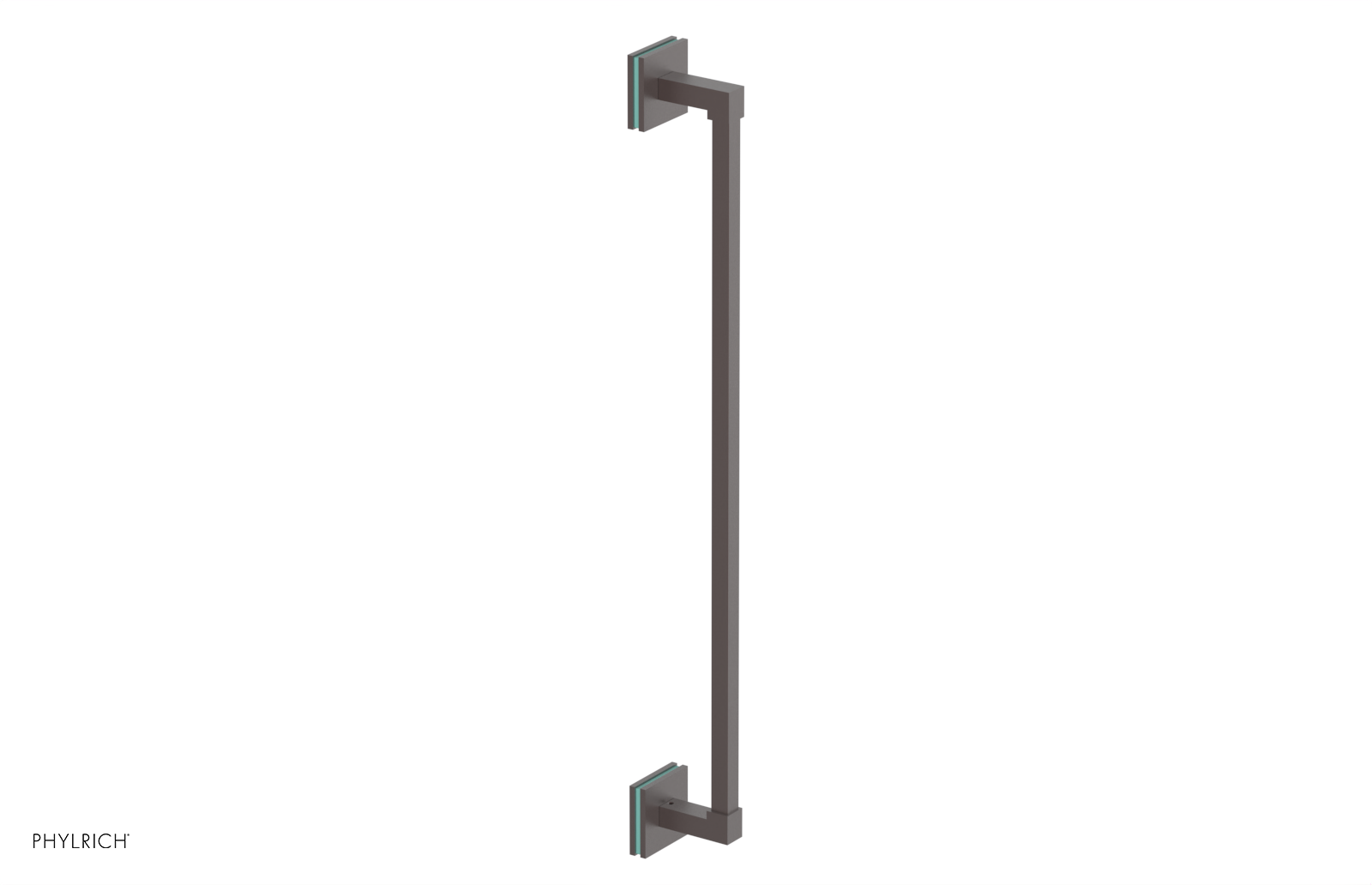 JOLIE - 24" Towel Bar with "Turqoise" Accents 222S-71