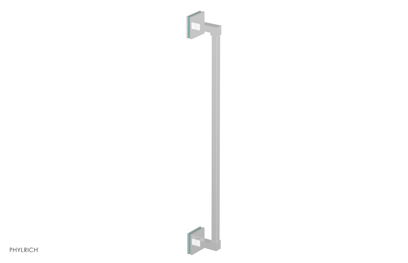 JOLIE - 24" Towel Bar with "Turqoise" Accents 222S-71