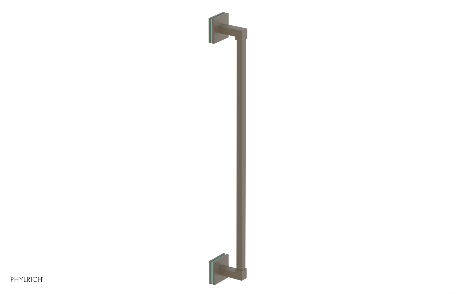 JOLIE - 24" Towel Bar with "Turqoise" Accents 222S-71