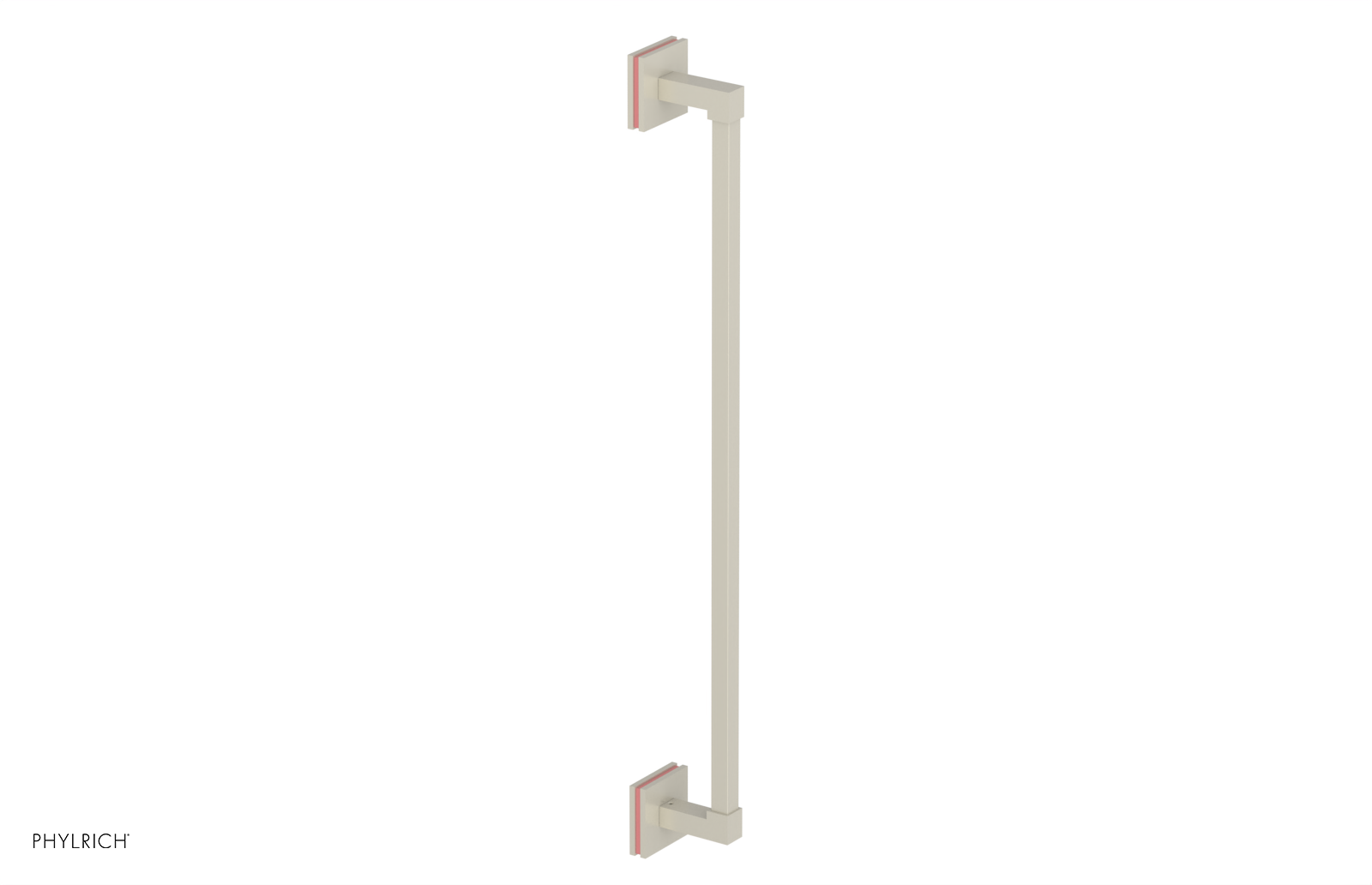 JOLIE - 24" Towel Bar with "Pink" Accents 222S-71