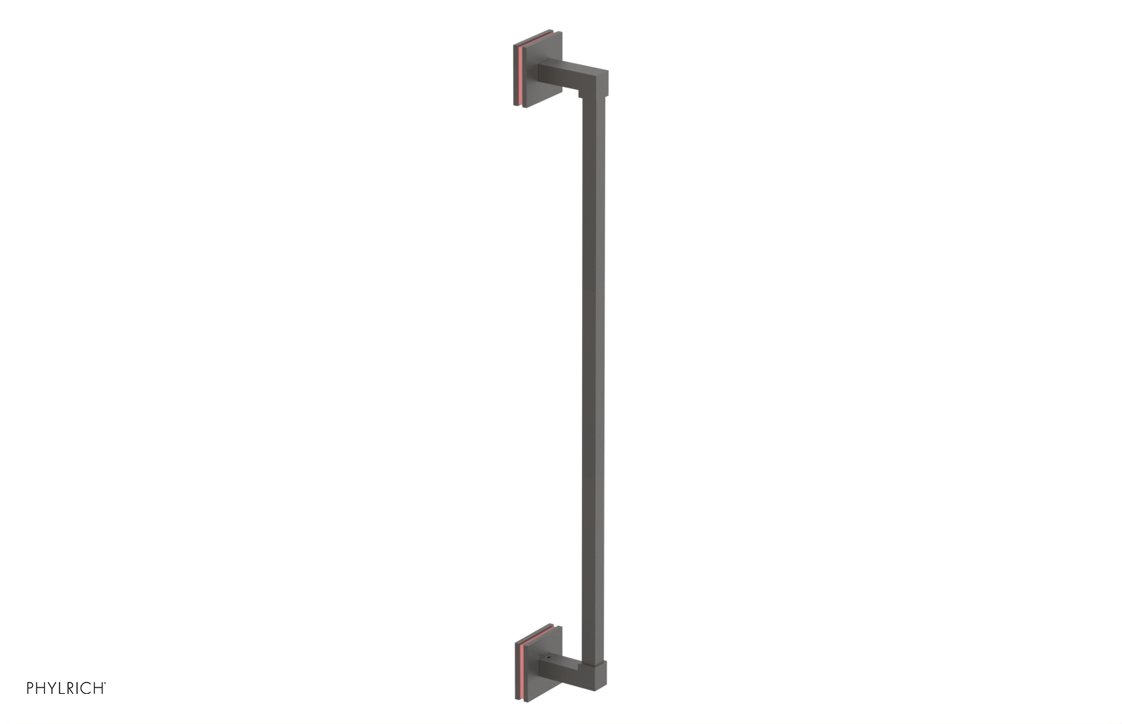 JOLIE - 24" Towel Bar with "Pink" Accents 222S-71
