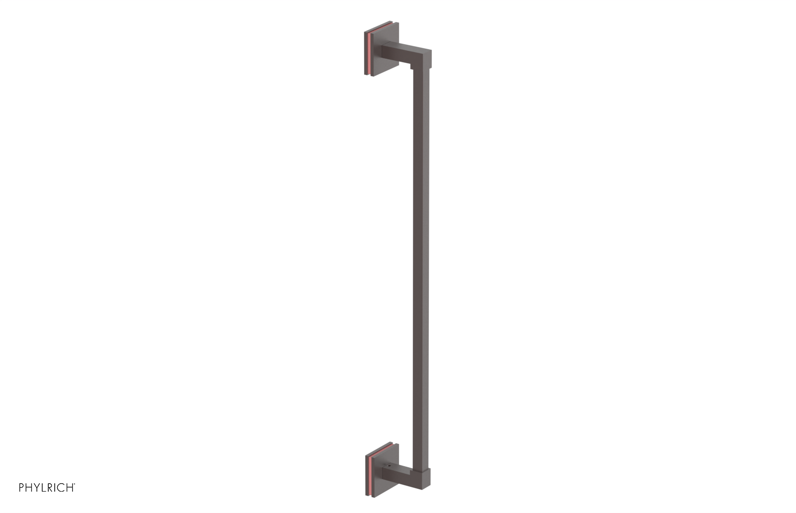 JOLIE - 24" Towel Bar with "Pink" Accents 222S-71