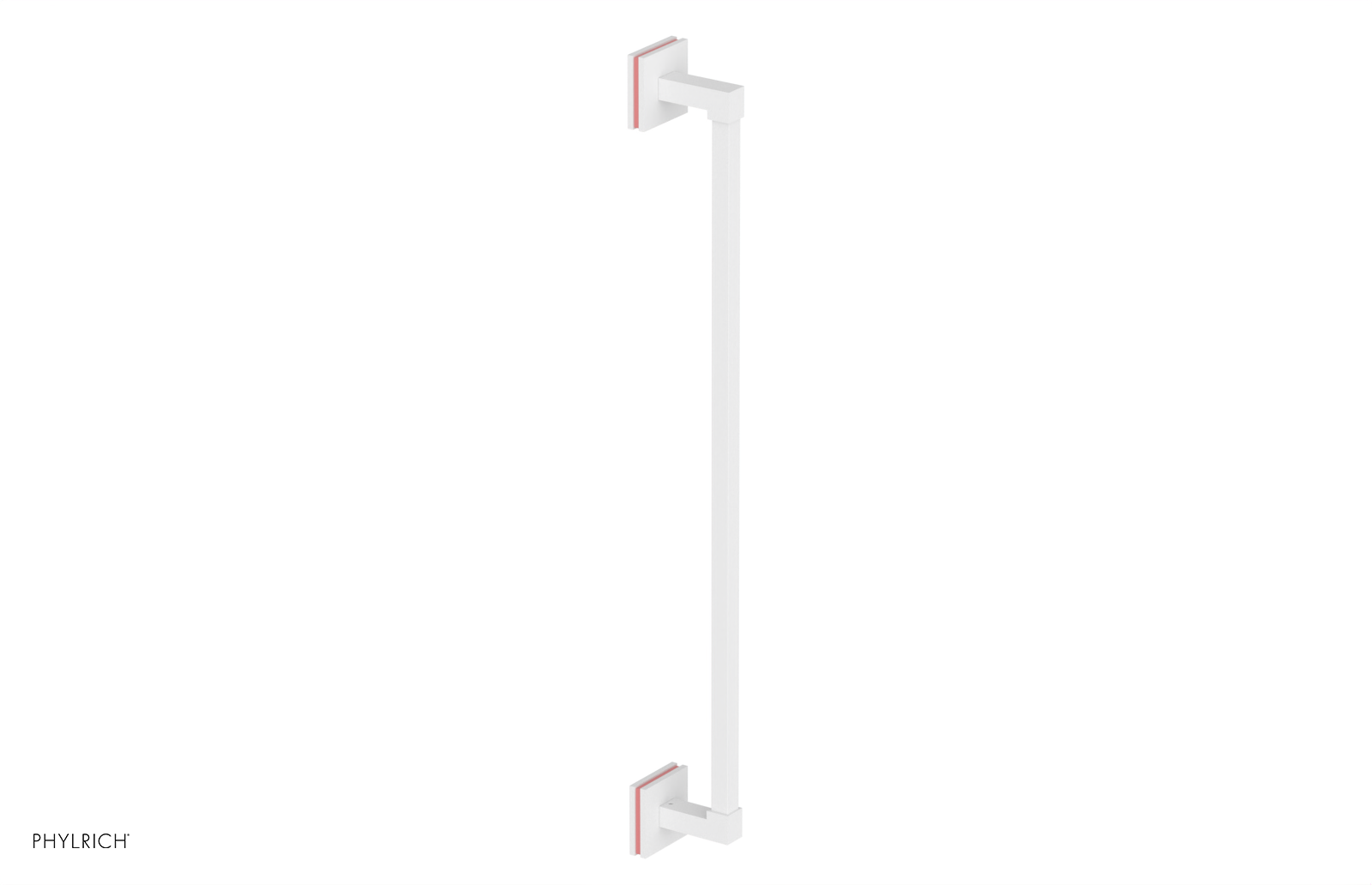 JOLIE - 24" Towel Bar with "Pink" Accents 222S-71