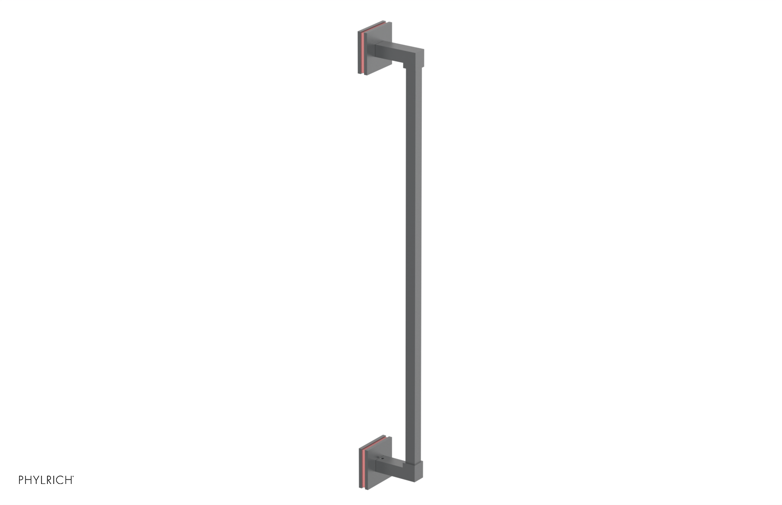 JOLIE - 24" Towel Bar with "Pink" Accents 222S-71