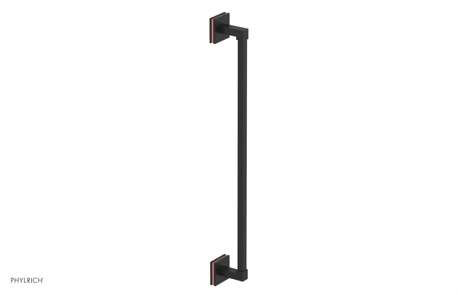 JOLIE - 24" Towel Bar with "Pink" Accents 222S-71