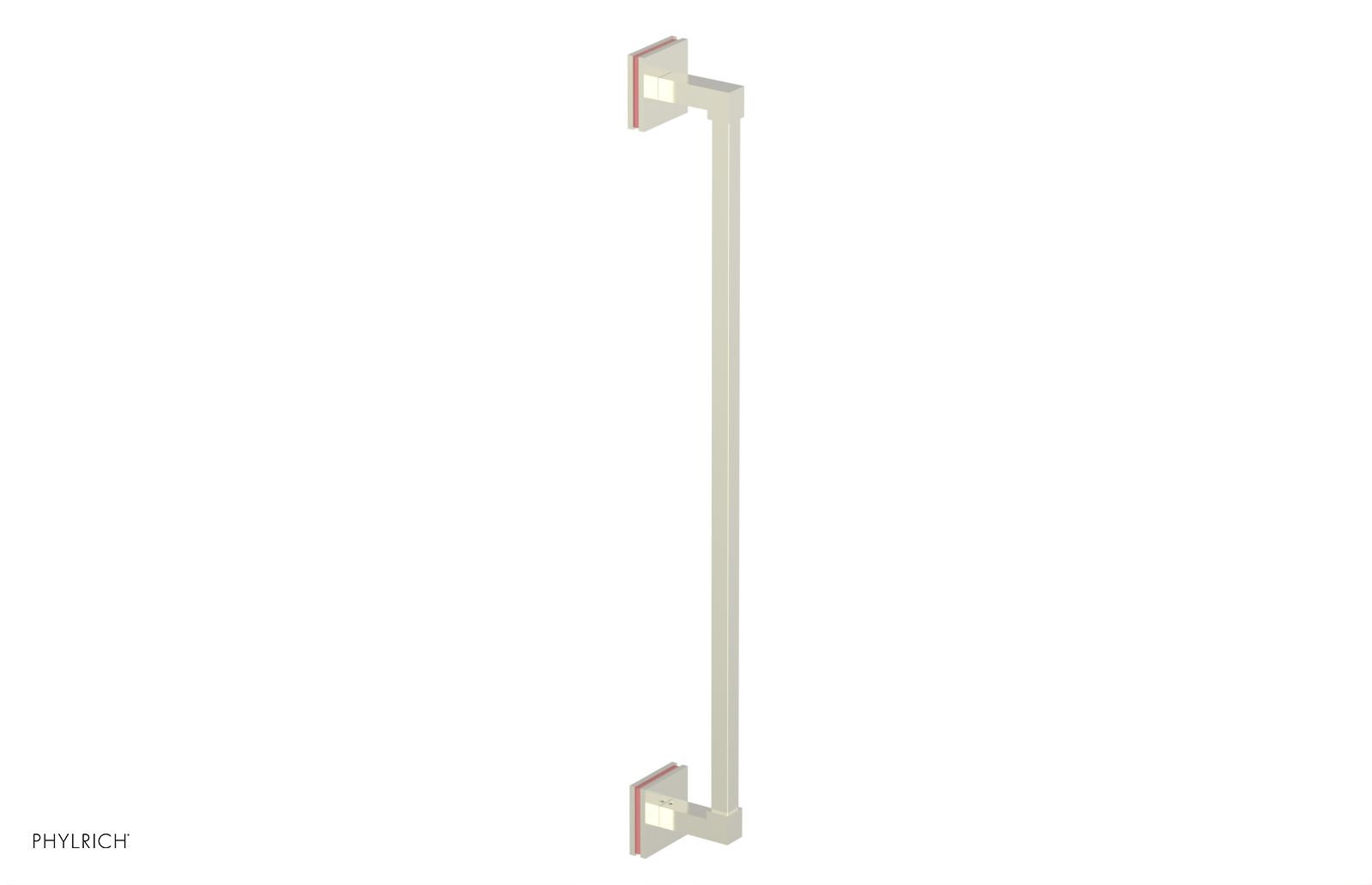 JOLIE - 24" Towel Bar with "Pink" Accents 222S-71