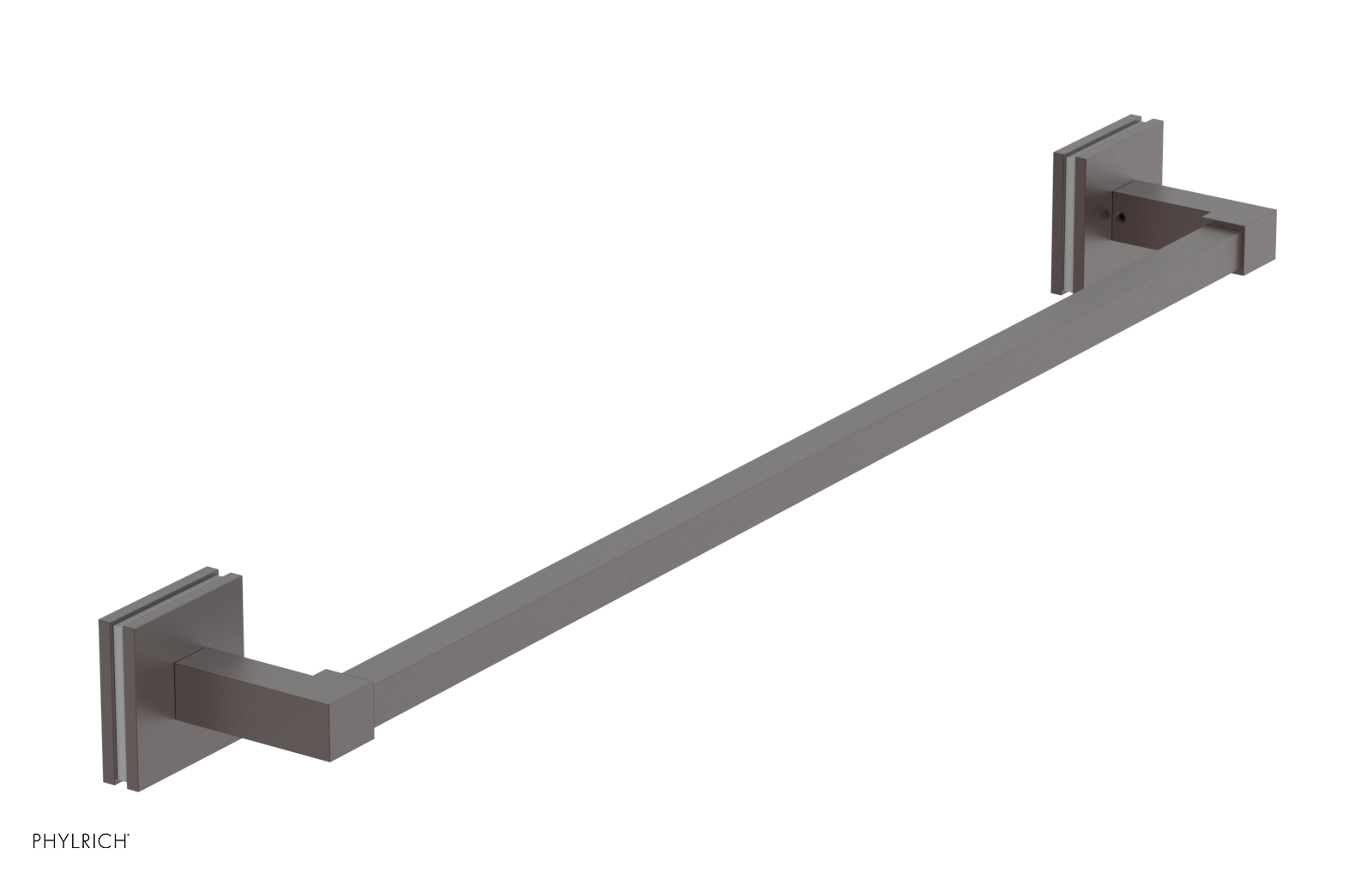 JOLIE - 24" Towel Bar with "Grey" Accents 222S-71