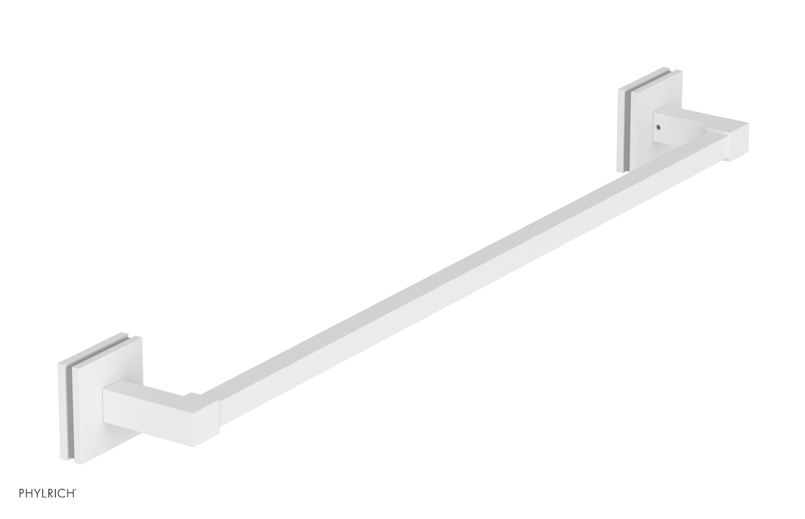 JOLIE - 24" Towel Bar with "Grey" Accents 222S-71