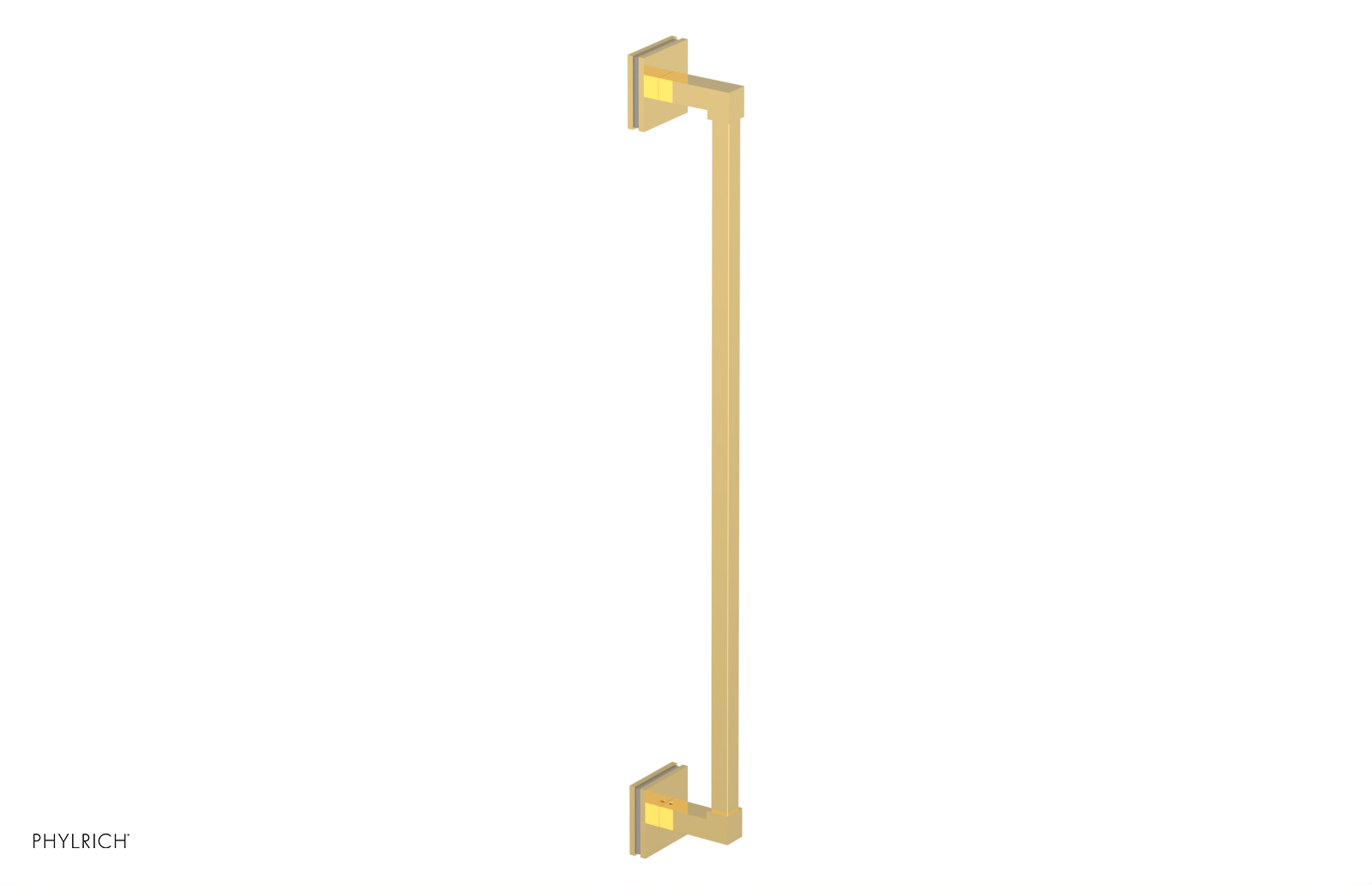 JOLIE - 24" Towel Bar with "Grey" Accents 222S-71