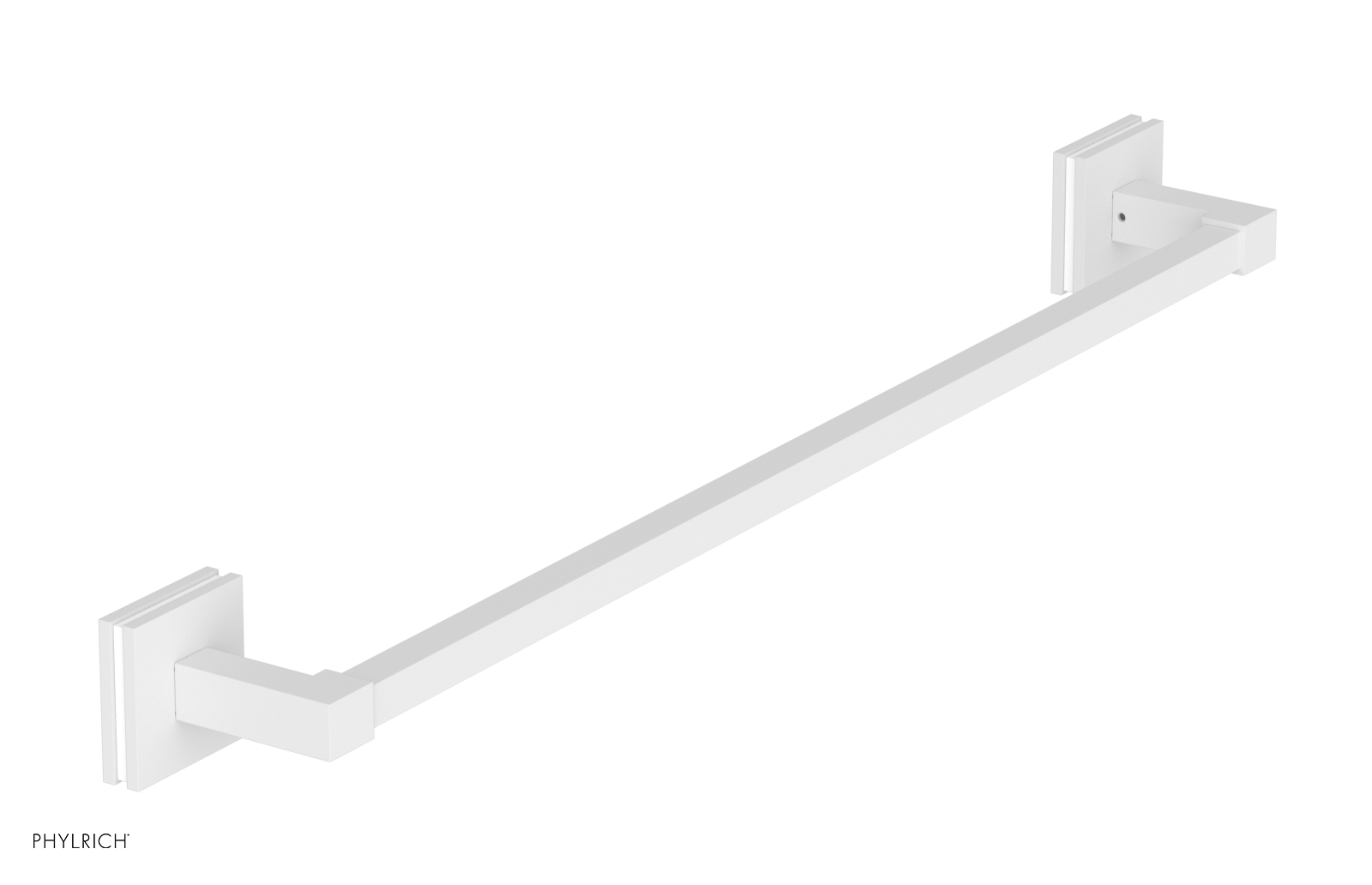 JOLIE - 24" Towel Bar with "White" Accents 222S-71