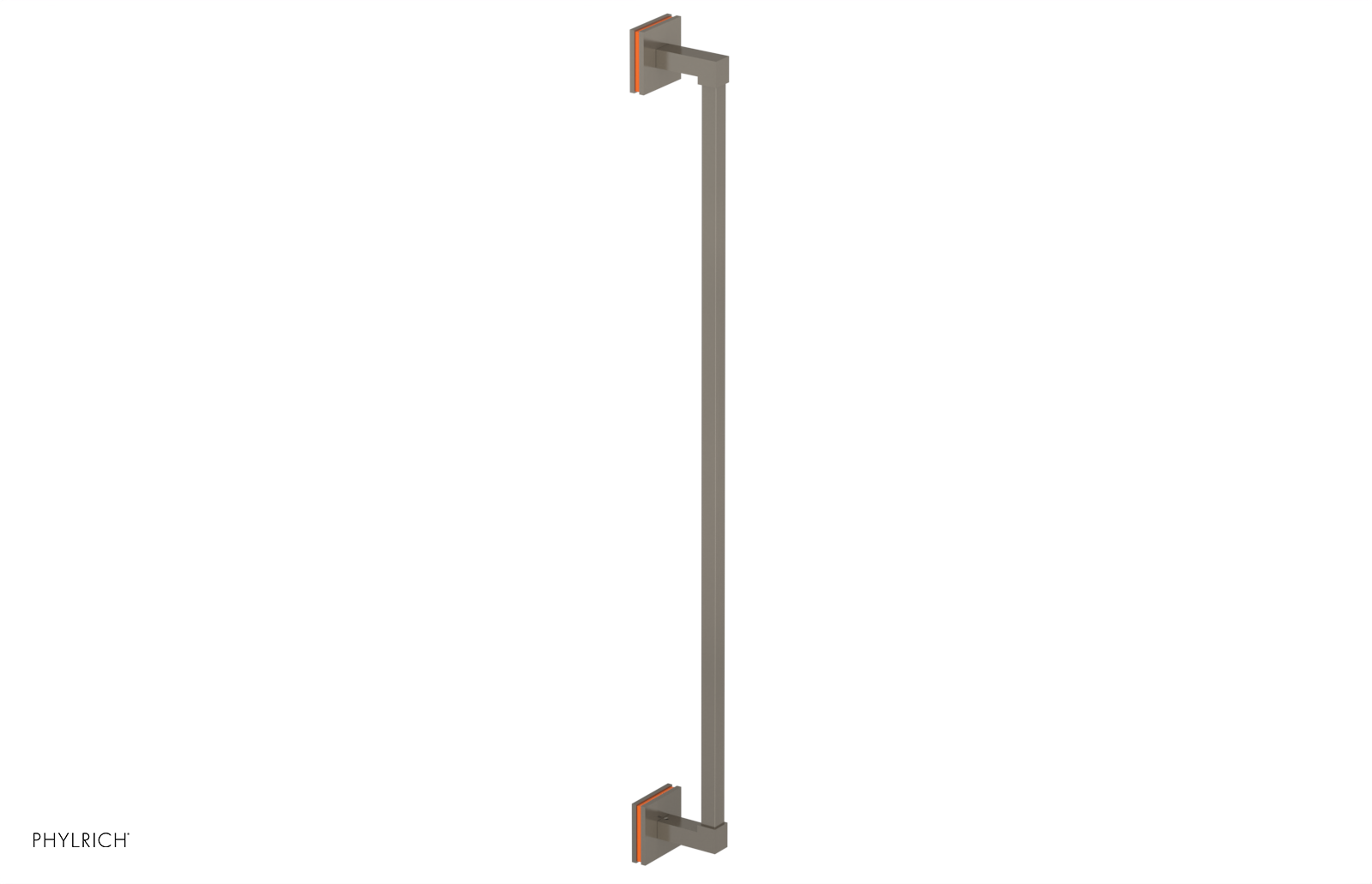 JOLIE - 30" Towel Bar with "Orange" Accents 222S-72