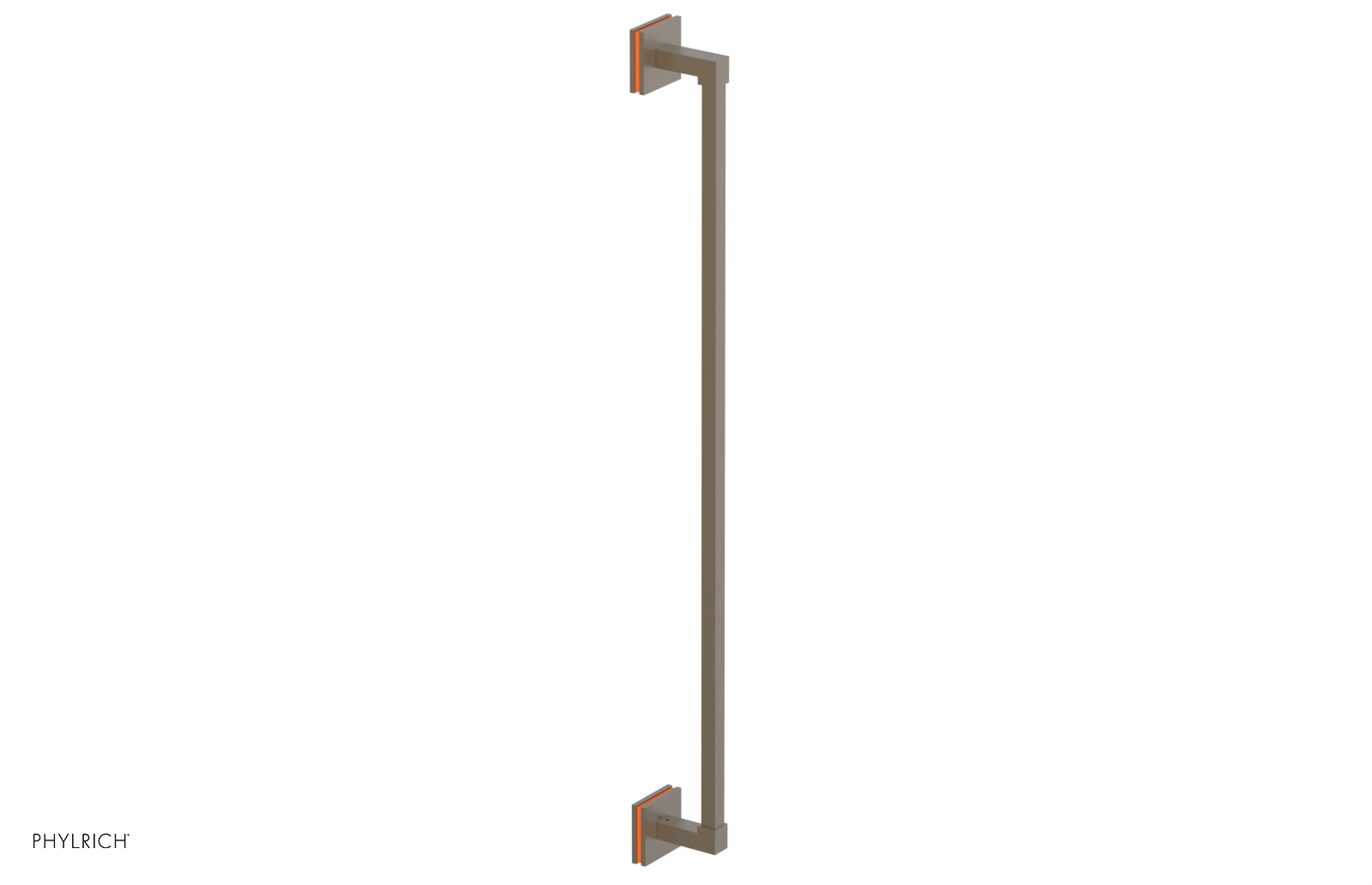 JOLIE - 30" Towel Bar with "Orange" Accents 222S-72